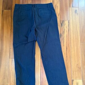 Women's Talbots Straight Leg Chinos Black Size 18